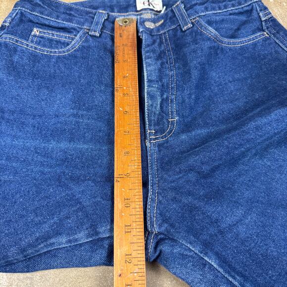 Vintage Calvin Klein Jeans Women’s Size 9 Straight Leg High Rise USA Denim - Picture 11 of 13